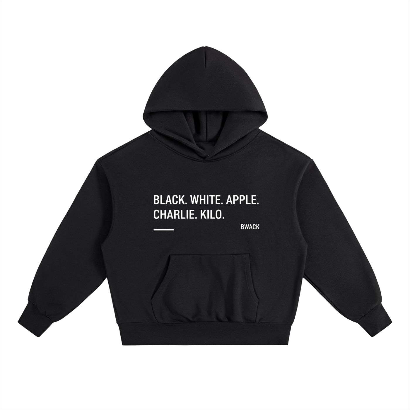 OG BWACK HOODIE